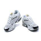 Air Max Plus 3 Leather White Black