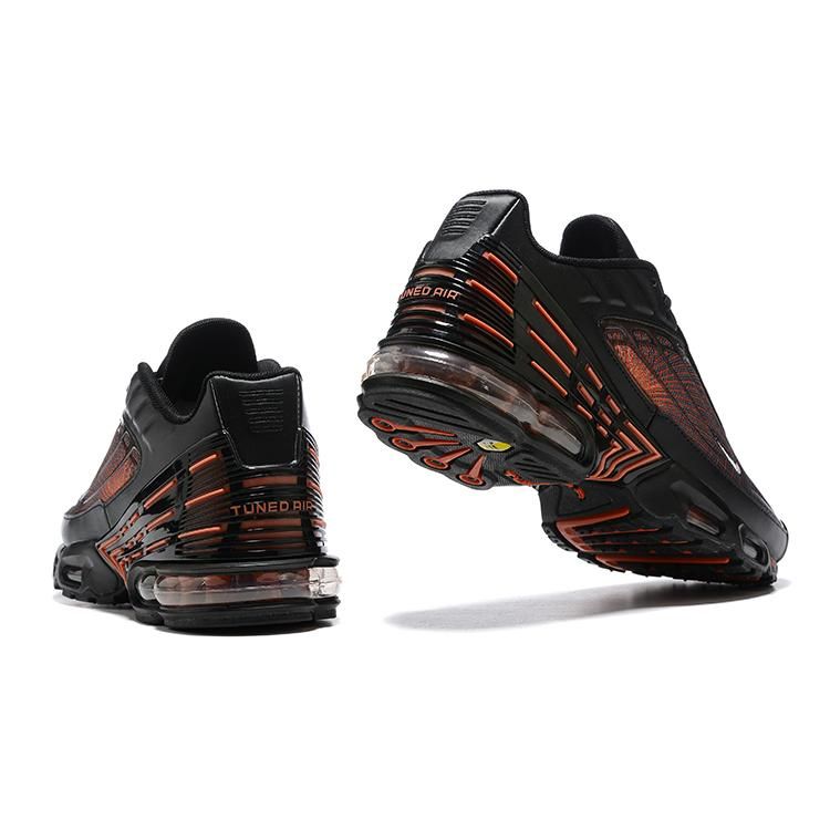 Air Max Plus 3 Noir Orange Spirographe
